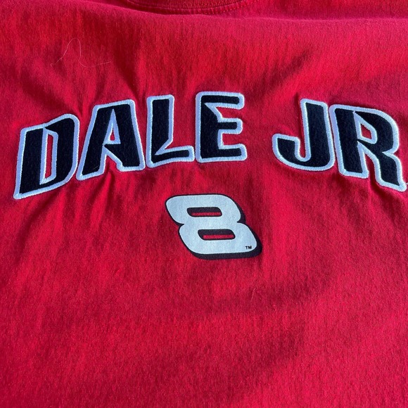 Nascar Shirt Mens Extra Large XL Red Stitched Dale Jr #8 Winners Circle - Picture 3 of 11